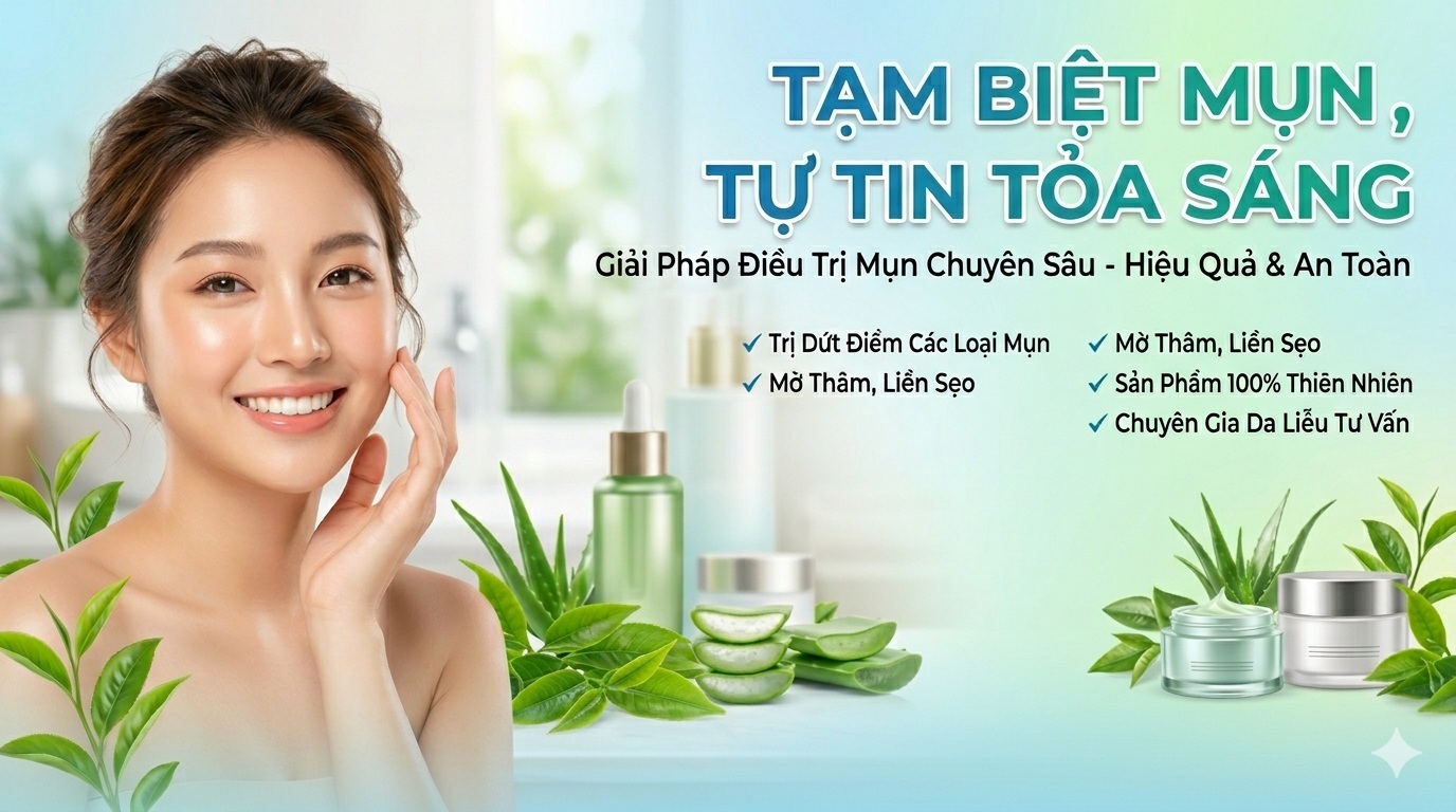 Banner trị mụn